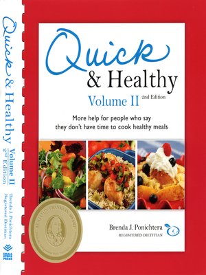 cover image of Quick and Healthy Volume II